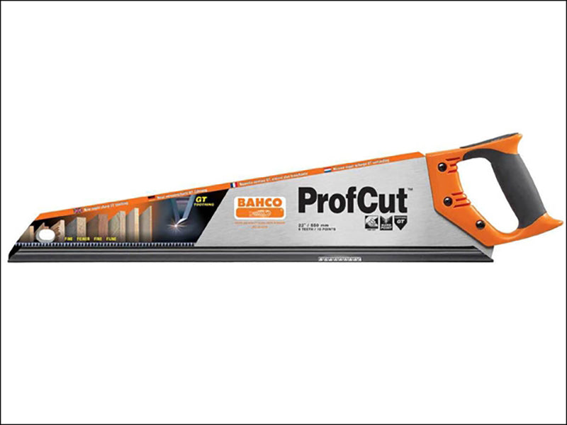 PC22 ProfCut Handsaw 550mm (22in) 9 TPI, Bahco