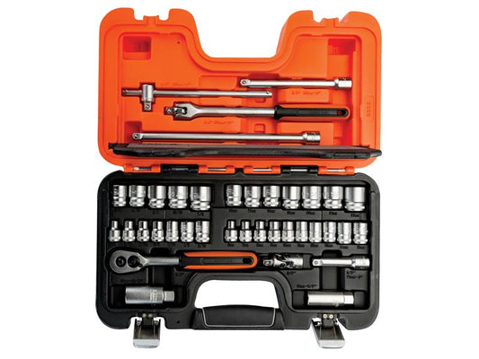 S380 Socket Set of 38 Metric 3/8in Drive, Bahco