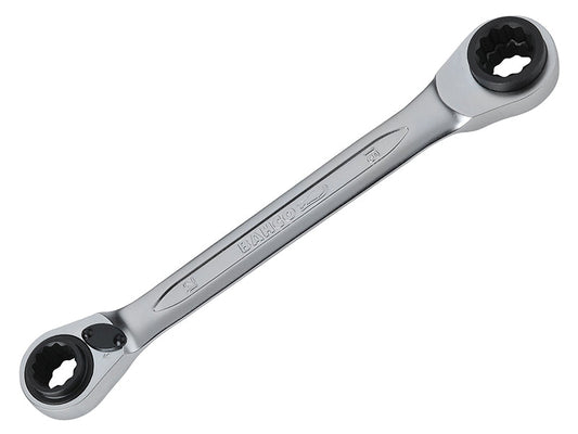 S4RM Series Reversible Ratchet Spanner 12/13/14/15mm, Bahco