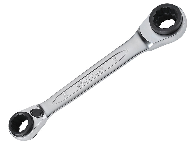 S4RM Series Reversible Ratchet Spanner 21/22/24/27mm, Bahco