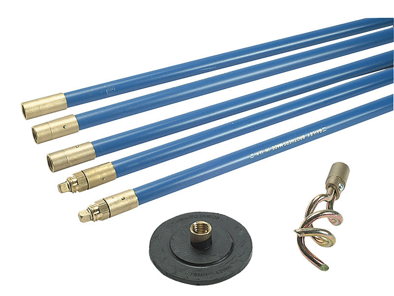 1323 Lockfast 3/4in Drain Rod Set 2 Tools, Bailey