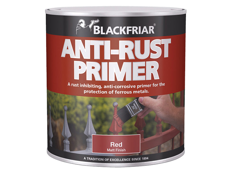 Anti-Rust Primer Quick Drying 500ml, Blackfriar