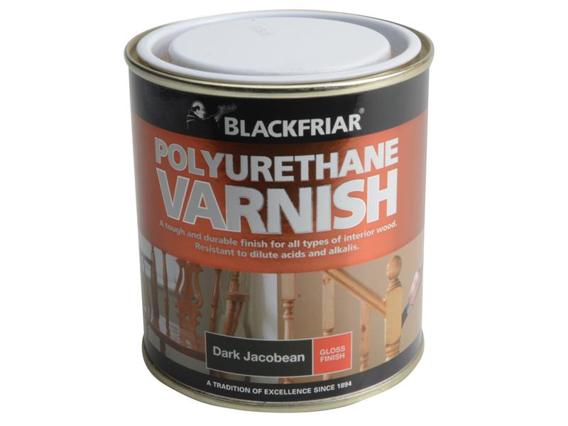 Polyurethane Varnish P85 Dark Jacobean Gloss 500ml, Blackfriar