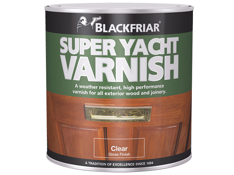 Super Yacht Varnish 500ml, Blackfriar