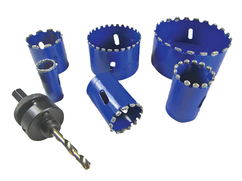 Kitchen & Bathroom Installer Kit Diamond Holesaw Set, 6 Piece, BOA