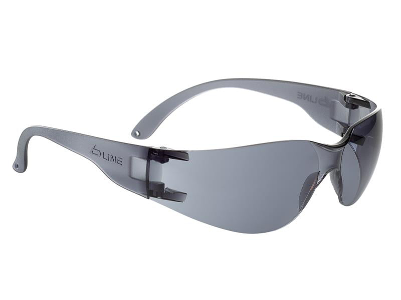 BL30 B-Line Safety Glasses - Smoke, Bolle Safety