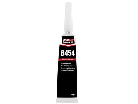 B454 Thixotropic Non-Drip Gel Cyanoacrylate 20g, Bondloc