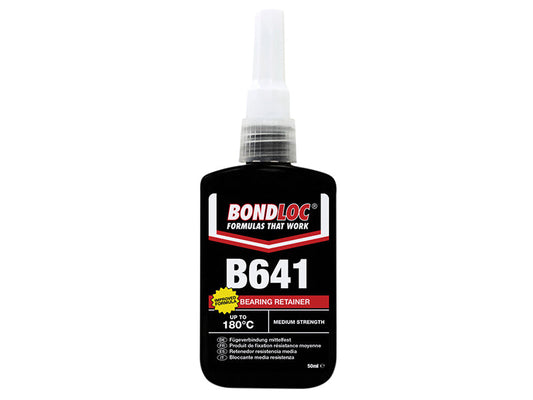 B641 Bearing Fit Retaining Compound 50ml, Bondloc