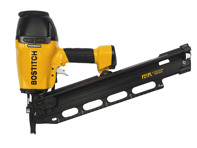 F21PL-E Pneumatic Roundhead & MCN Stick Nailer 38-90mm, Bostitch