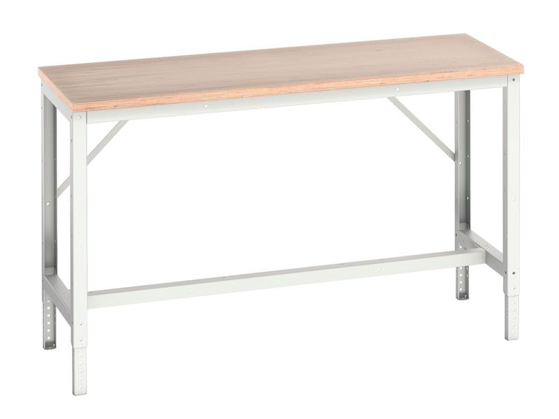 Verso Adjustable Height Framework Bench 1500 x 600mm, Bott