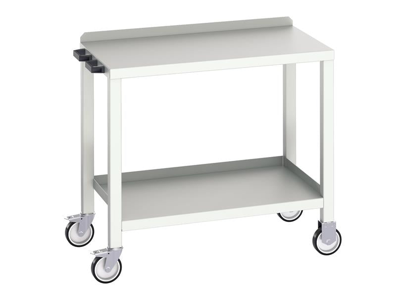 Verso Mobile Welded Bench, Steel Top 1000 x 600mm, Bott