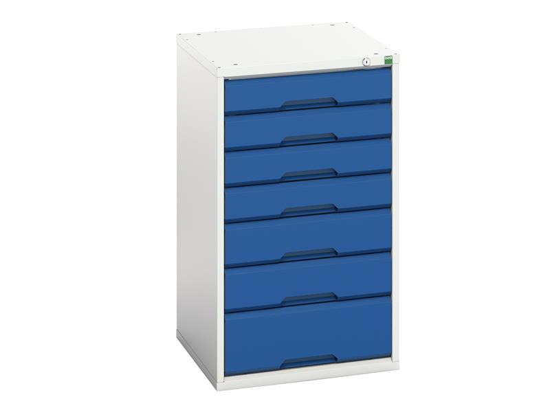 Verso 7 Drawer Cabinet 525mm, Bott