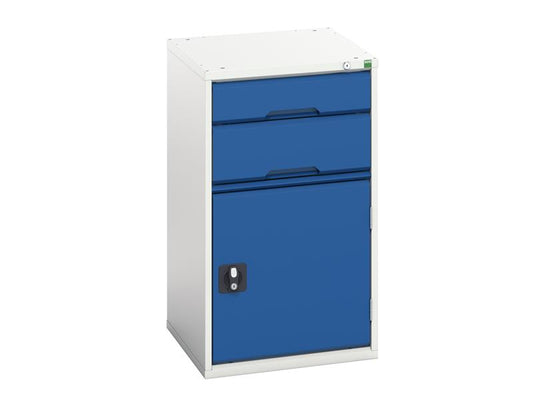 Verso 2 Drawer-Door Cabinet 525mm, Bott