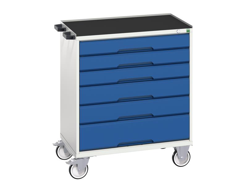 Verso Mobile Cabinet 6 Drawer, Bott