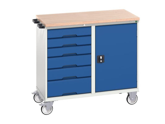 Verso Maintenance Trolley 6 Drawer, Bott