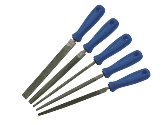 Second Cut File Set, 5 Piece, Expert