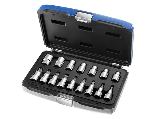 Socket Set of 16 TORX 1/2in Drive, Expert