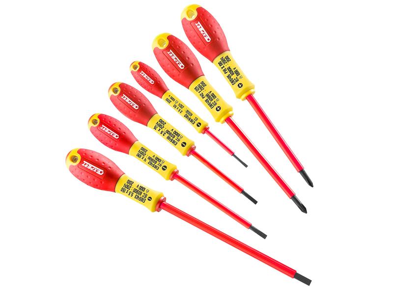 Insulated Screwdriver Set, 6 Piece, Expert