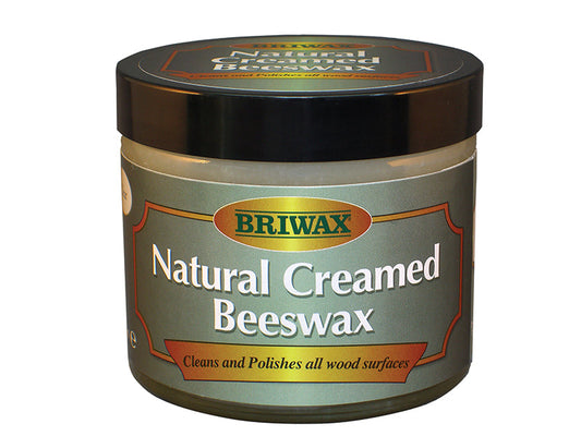 Natural Creamed Beeswax Clear 250ml, Briwax