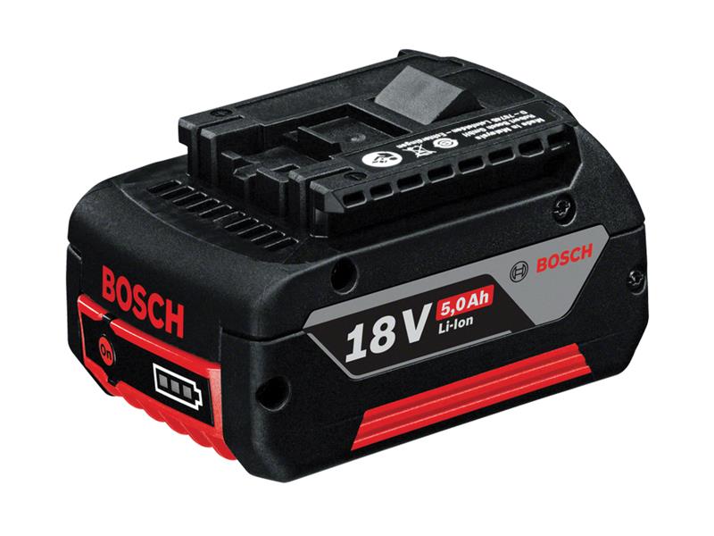 GBA Battery Pack 18V 5.0Ah Li-ion, Bosch