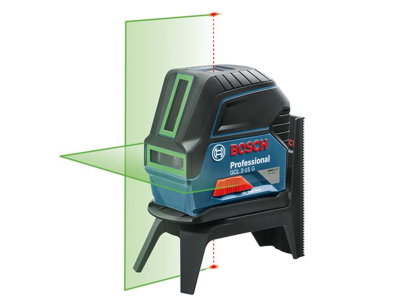 GCL 215-G Professional Self-Levelling Cross Line Laser Green, Bosch