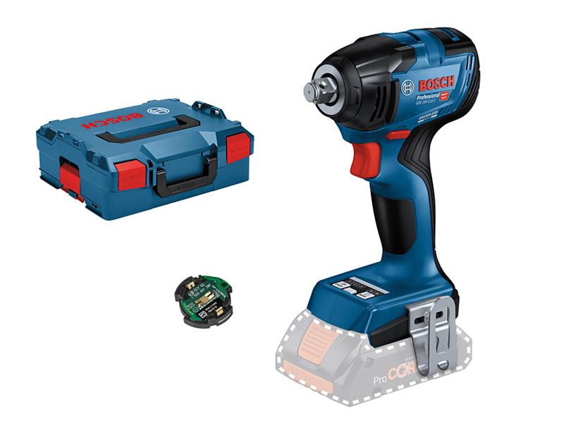 GDS 18V-210 C Impact Wrench with L-BOXX 18V Bare Unit, Bosch