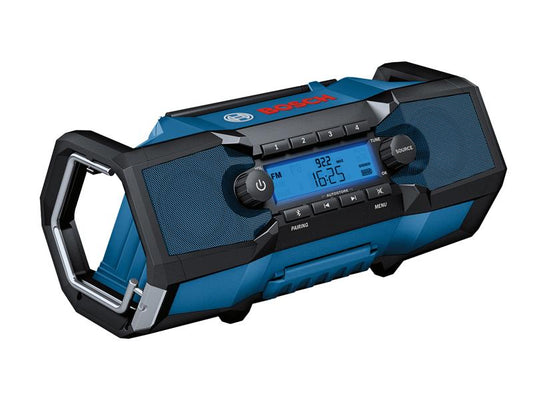 GPB 18V-2 C Professional Bluetooth Radio 240V & Li-ion Bare Unit, Bosch