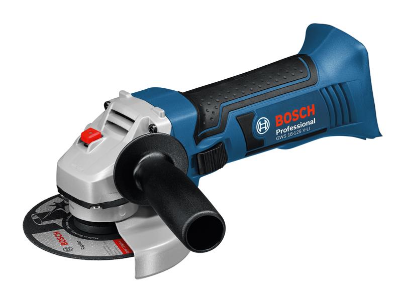 GWS 18V-LIN 125mm Grinder 18V Bare Unit, Bosch