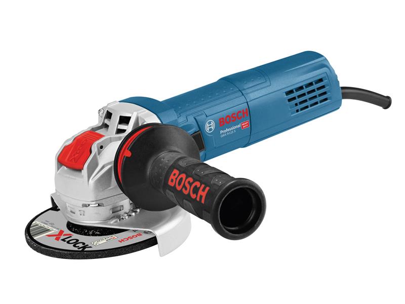 GWX 9-115 S Professional X-LOCK Angle Grinder 900W 240V, Bosch