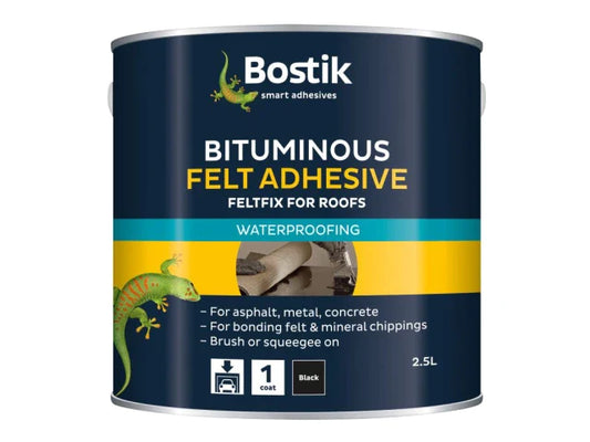 Bituminous Felt Adhesive 2.5 litre, Bostik