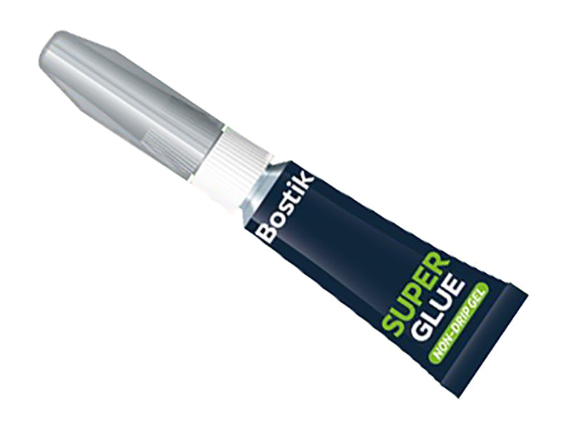 Superglue Non-Drip Gel Tube 3g, Bostik