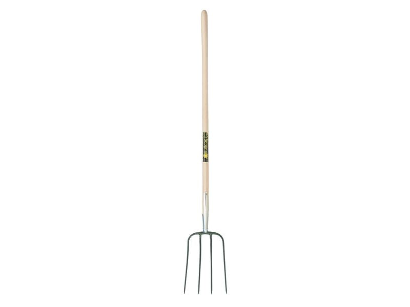 Manure Fork 4 Prong 1200mm (48in) Handle, Bulldog