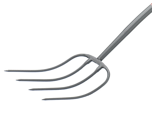 All-Metal 4-Prong Manure Fork T-Handle, Bulldog