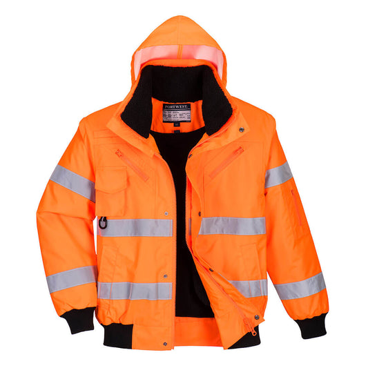 Hi-Vis 3-in-1 Bomber Jacket, Morgans PW