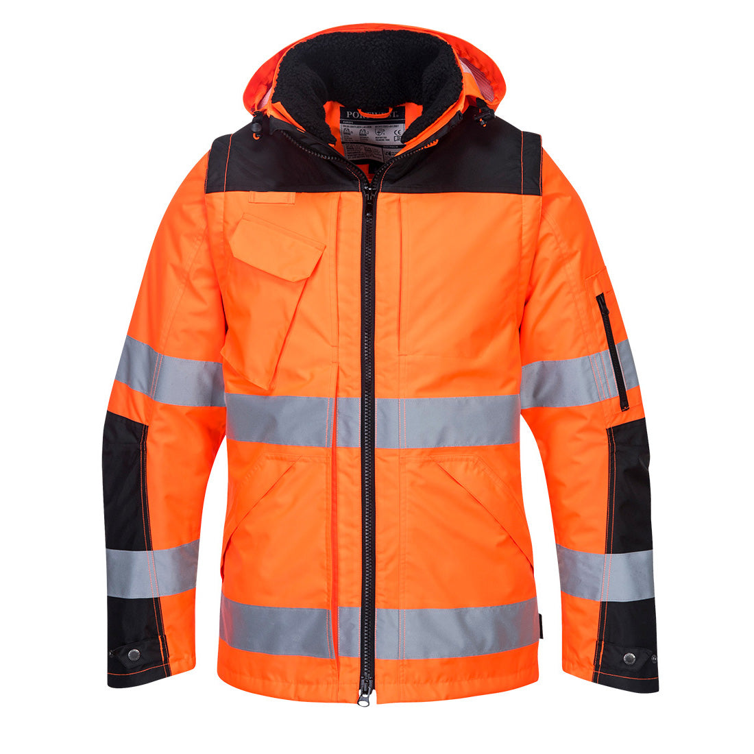 Hi-Vis 3-in-1 Contrast Winter Pro Jacket, Morgans PW