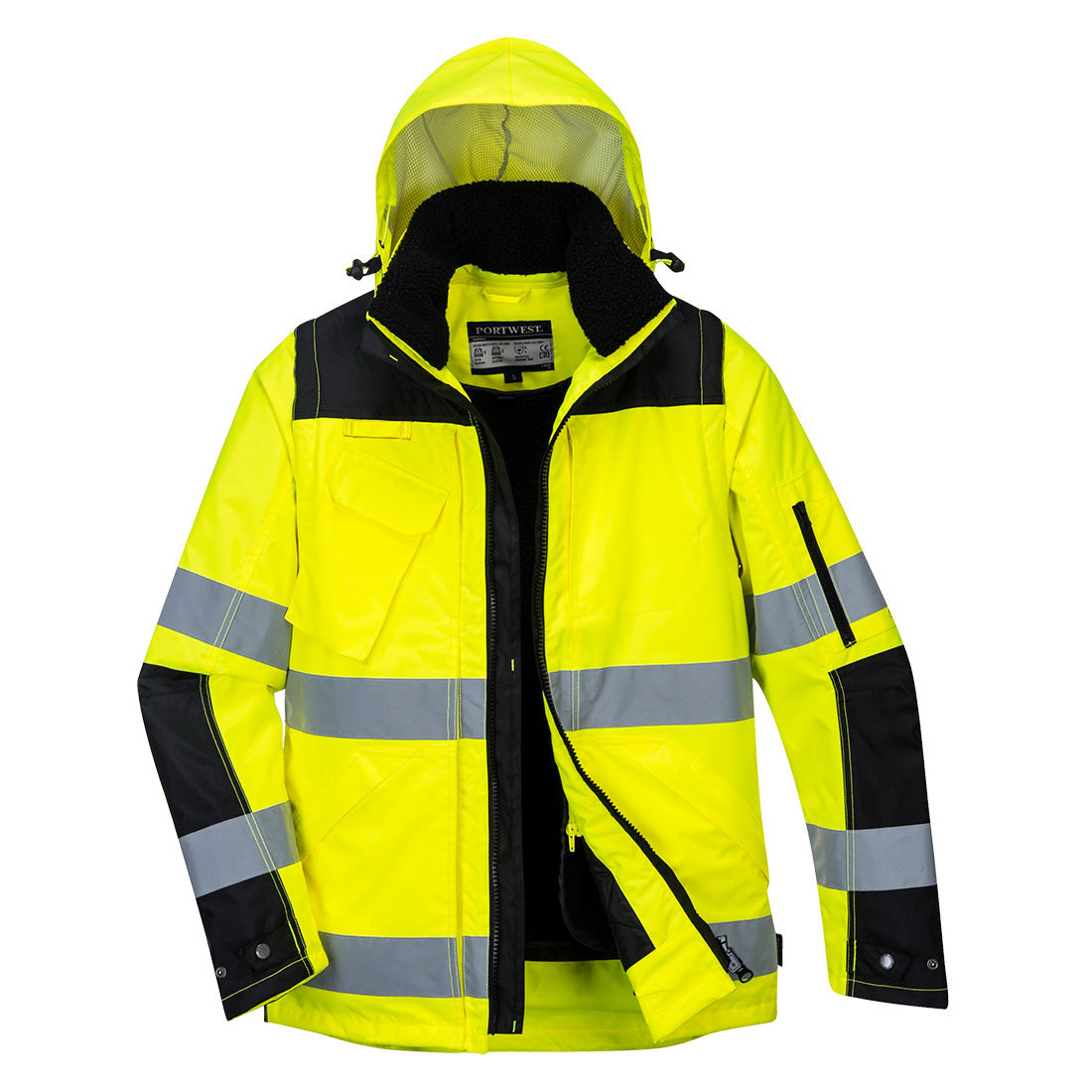 Hi-Vis 3-in-1 Contrast Winter Pro Jacket, Morgans PW