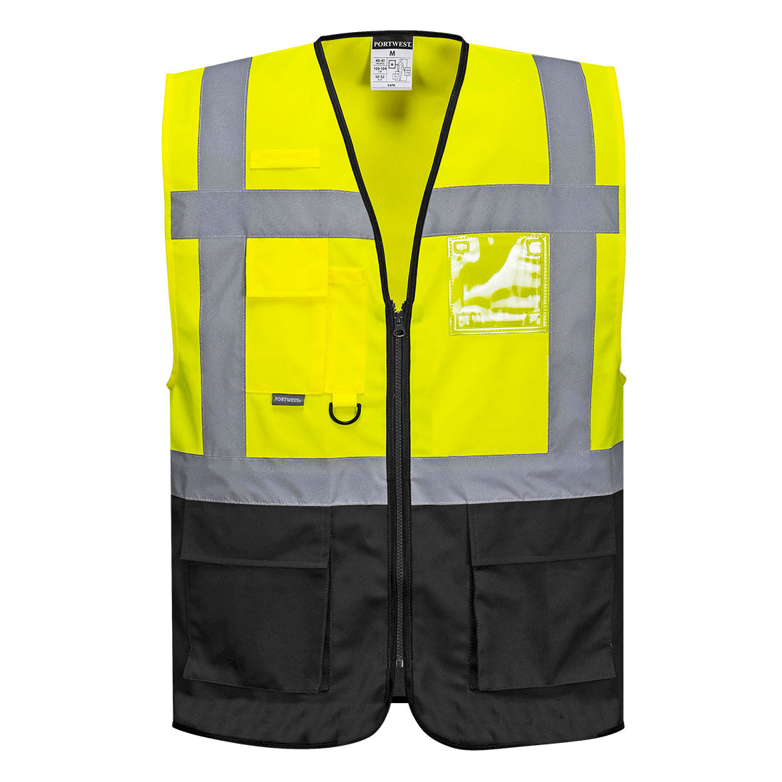 Warsaw Hi-Vis Contrast Executive Vest, Morgans PW