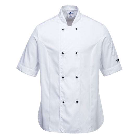 Rachel Women's Chefs Jacket S/S, Morgans PW