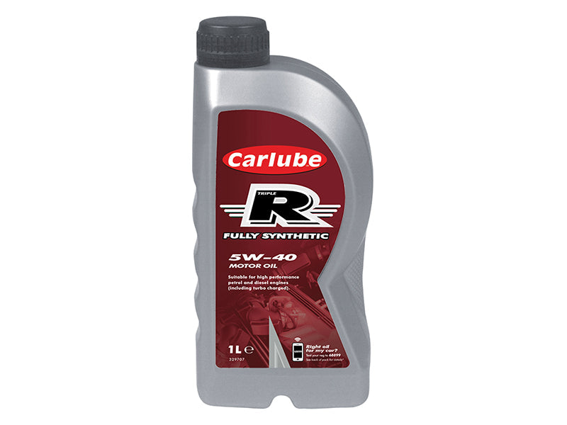 Triple R 5W-40 Fully Synthetic Oil 1 litre, Carlube