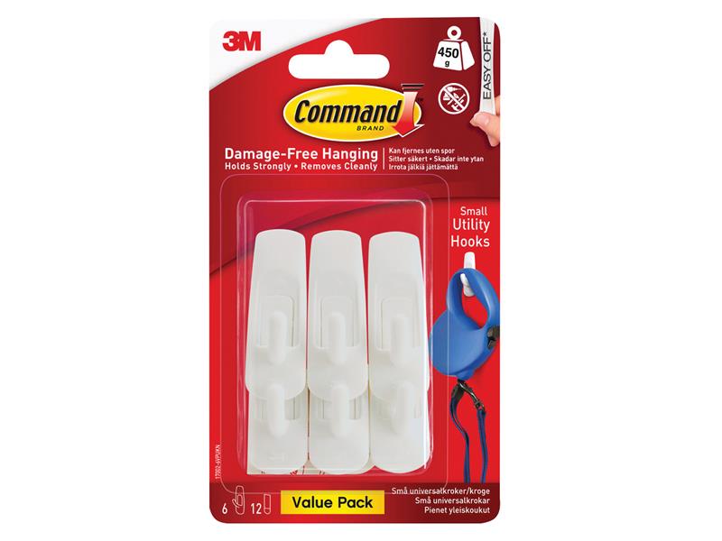 Small Utility Hooks Value Pack (Pack 6), Command™