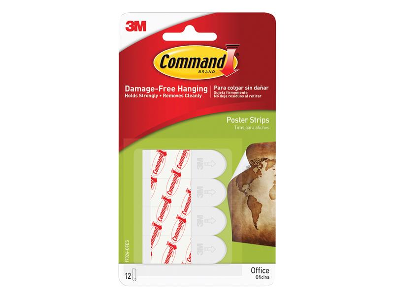 Poster Strips (Pack 12), Command™