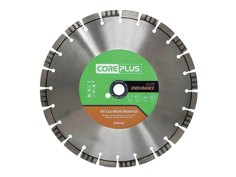 AC350E Elite All Cut Multi-Material Diamond Blade 350mm, CorePlus