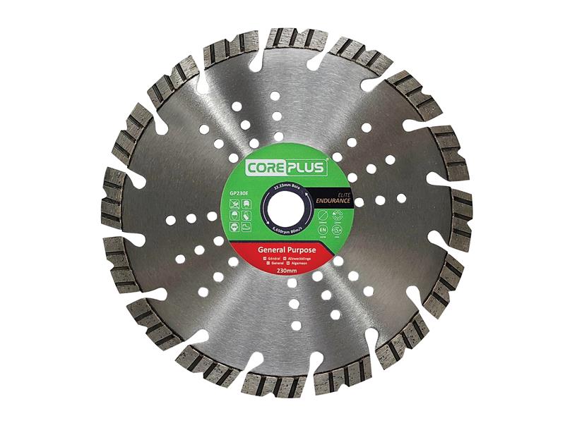 GP230E Elite General-Purpose Diamond Blade 230mm, CorePlus