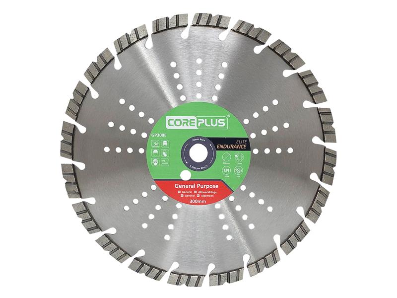 GP300E Elite General-Purpose Diamond Blade 300mm, CorePlus