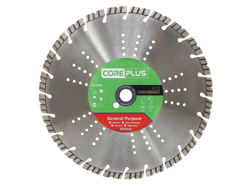 GP350E Elite General-Purpose Diamond Blade 350mm, CorePlus