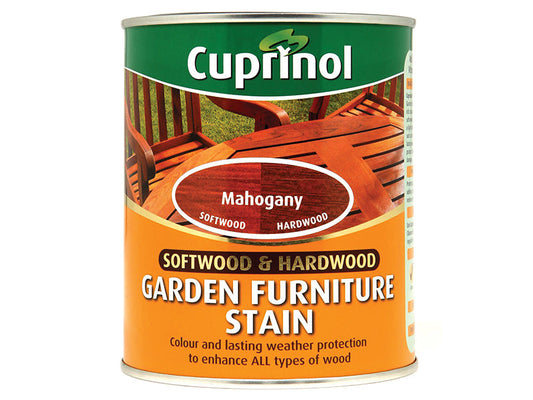 Softwood & Hardwood Garden Furniture Stain Mahogany 750ml, Cuprinol