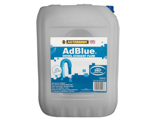 AdBlue® Diesel Exhaust Treatment Additive 10 litre, Silverhook