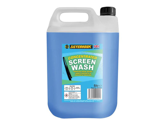 Concentrated All Seasons Screen Wash 5 litre, Silverhook