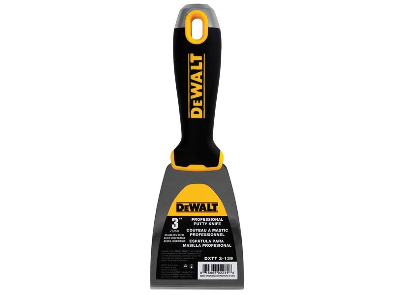 Hammer End Jointing/Filling Knife 75mm (3in), DEWALT Drywall