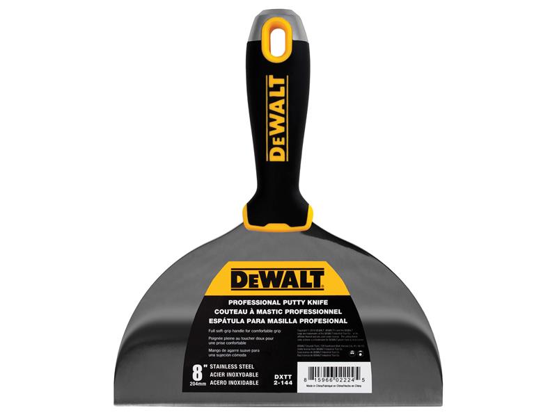 Hammer End Jointing/Filling Knife 200mm (8in), DEWALT Drywall